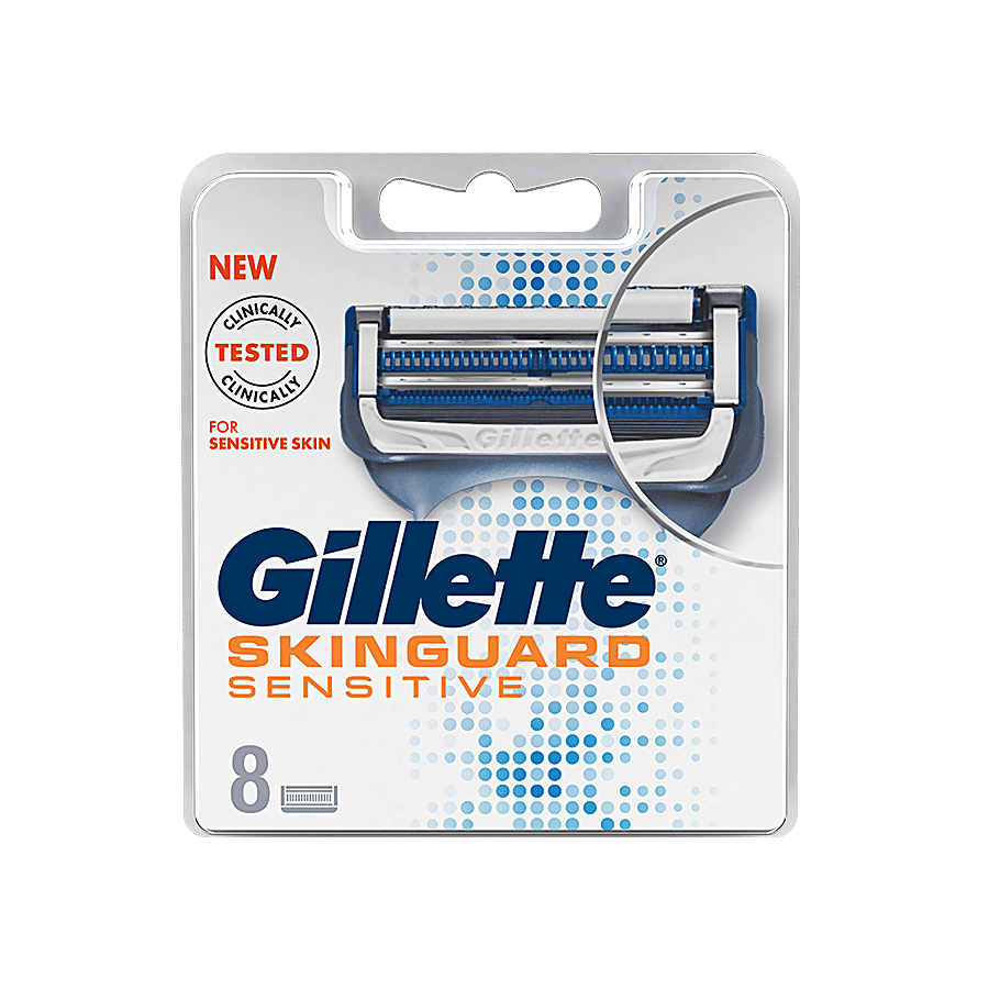 Gillette Skinguard Manual Shaving Razor Blades for MenPack of 8 Cartridges