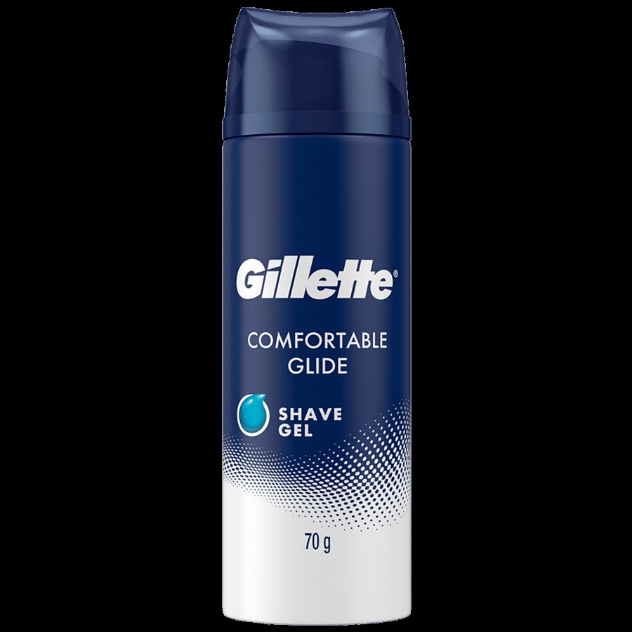 Gillette Comfortable Glide Shave Gel - Soothes & Hydrates The Skin