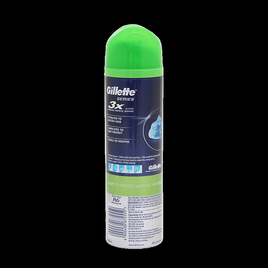 Gillette Series Pre-Shave Gel With Aloe - Sensitive Skin