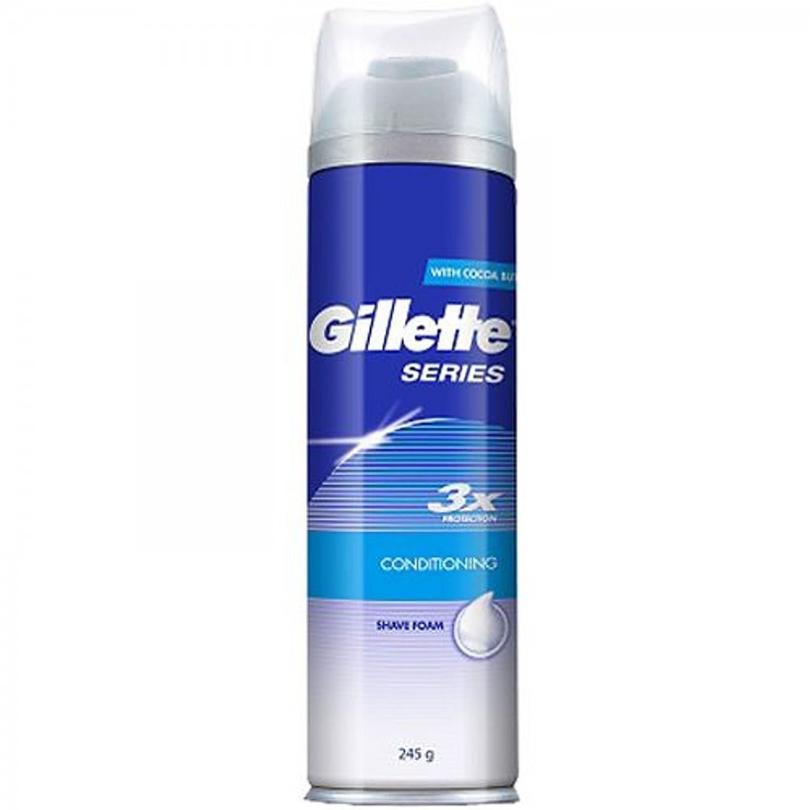 Gillette Series Shaving Pre Shave Foam With Cocoa Butter - Conditioning