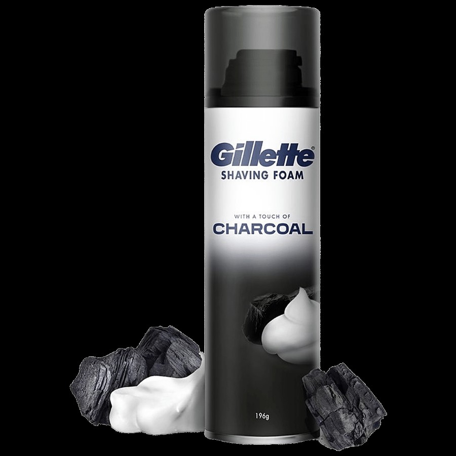 Gillette Shaving Foam - Charcoal