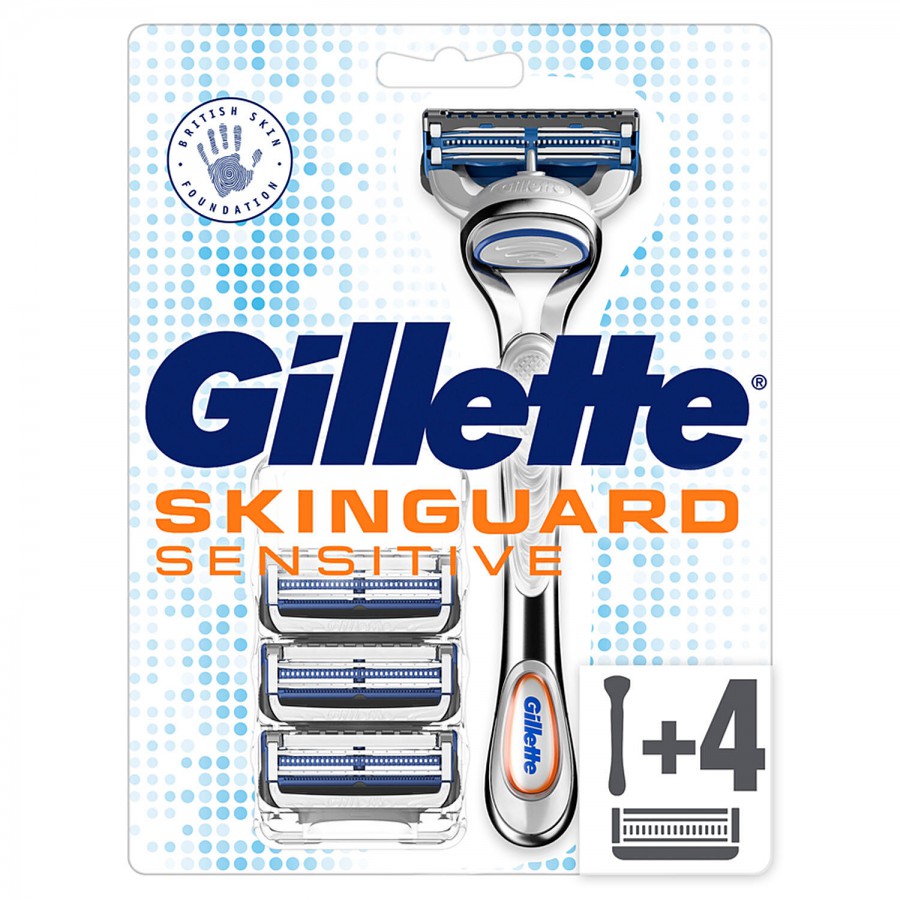 Gillette Skinguard Razor + Cartridges