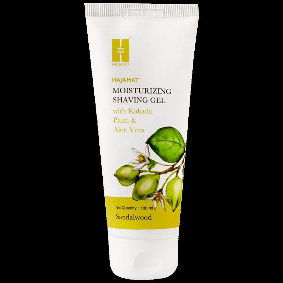 Hajamat Moisturizing Shaving Gel - With Kakadu Plum & Aloe Vera