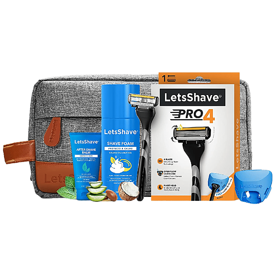 LetsShave Pro 4 Grooming Kit