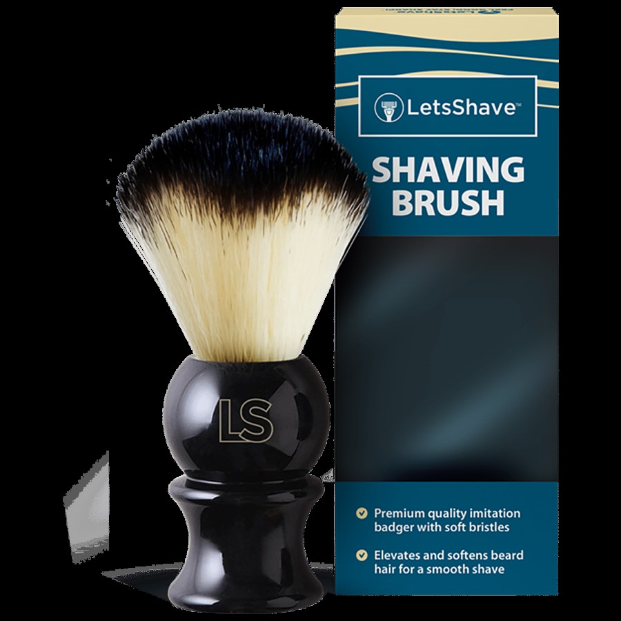 LetsShave Imitation Badger Shaving Brush