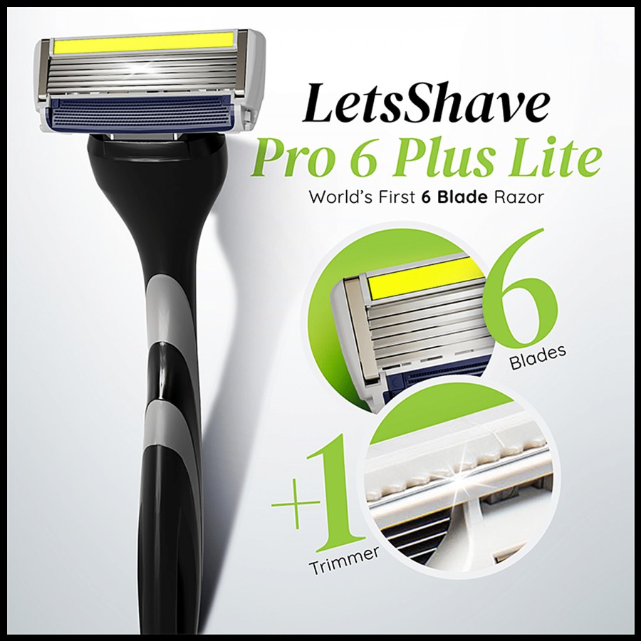 LetsShave Pro 6 Plus Value Set