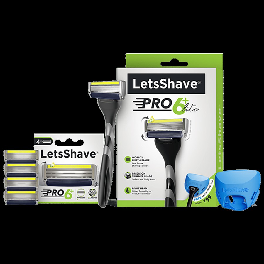 LetsShave Pro 6 Plus Value Set