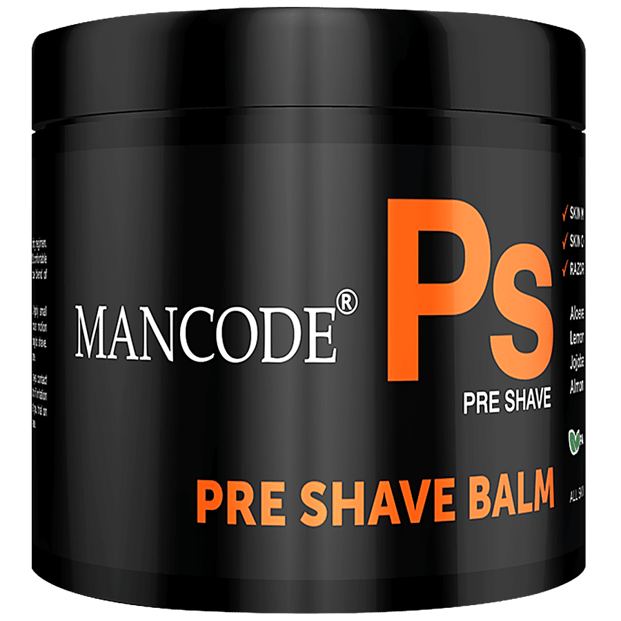 Mancode Pre Shave Balm - With Aloe Vera