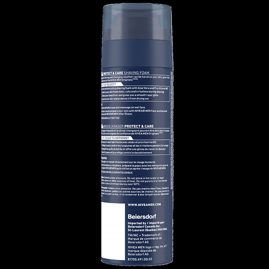 NIVEA Protect & Care Shaving Foam