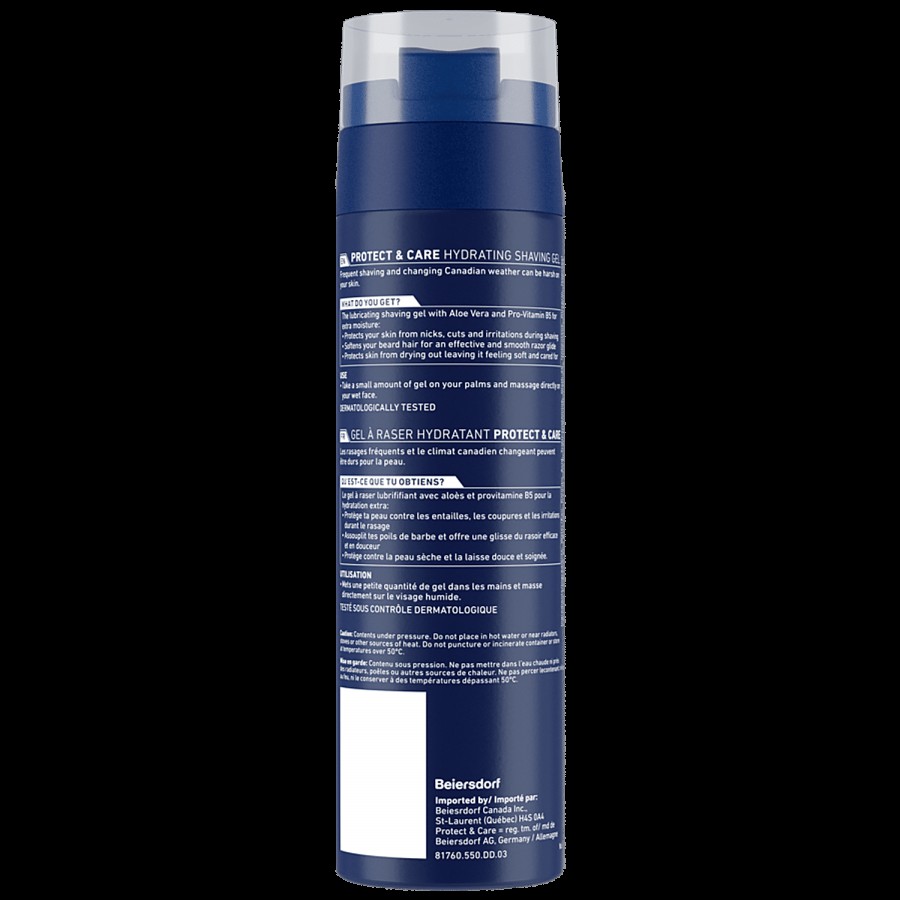 NIVEA Protect & Care Shaving Gel