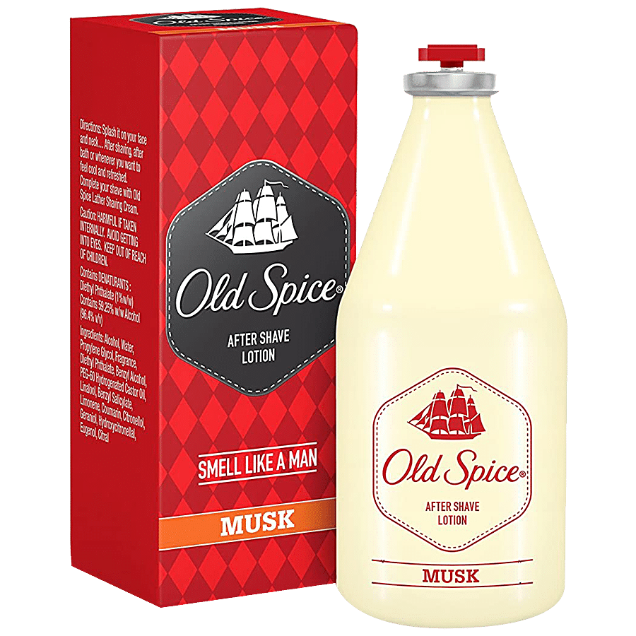 Old Spice After Shave Lotion - Musk