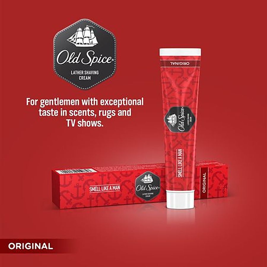 Old Spice Pre Shave Cream - Protects The Skin