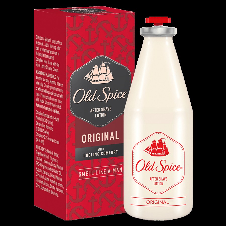 Old Spice After Shave Lotion - Original with Cooling Comfort