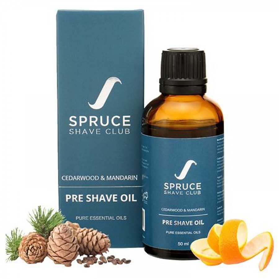 Spruce Shave Club Cedarwood & Mandarin Pre Shave Oil