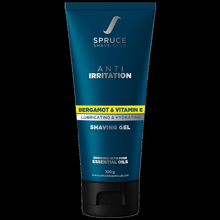 Spruce Shave Club Natural Shaving Gel - Bergamot & Vitamin E