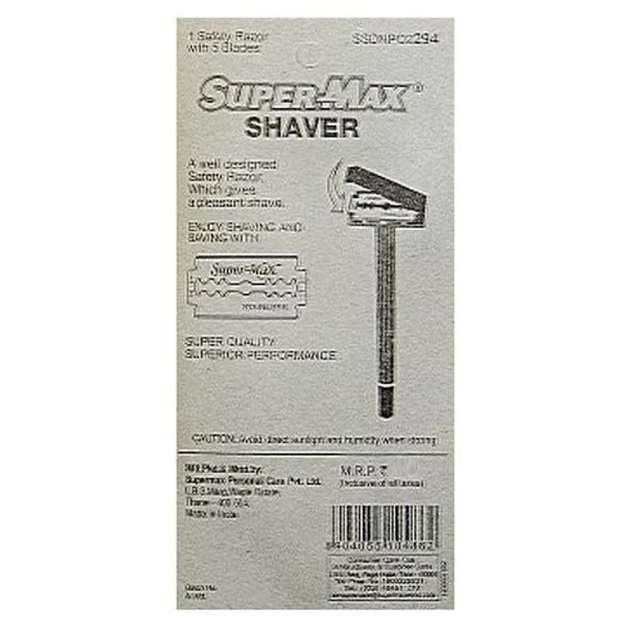 Supermax Kwik Shaver - Shaving Razor With 2 Blades