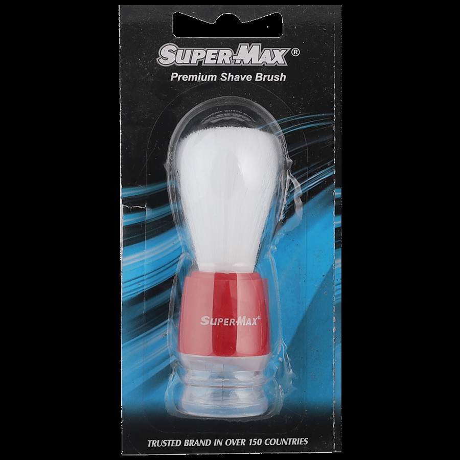 Supermax Kwik Shaving Brush - For Extra Lather