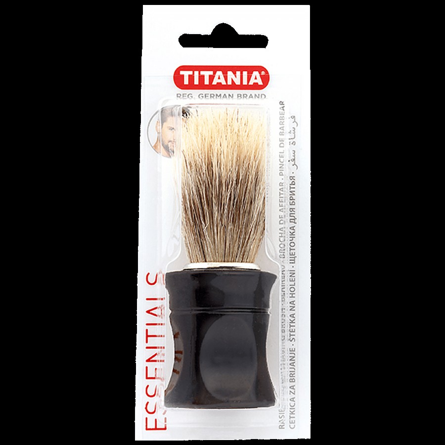 Titania Shaving Brush - With Natural Bristles