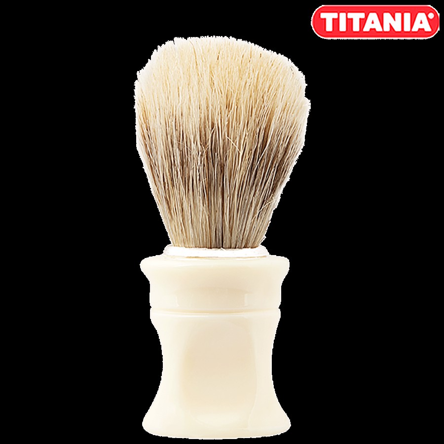 Titania Shaving Brush - With Natural Bristles