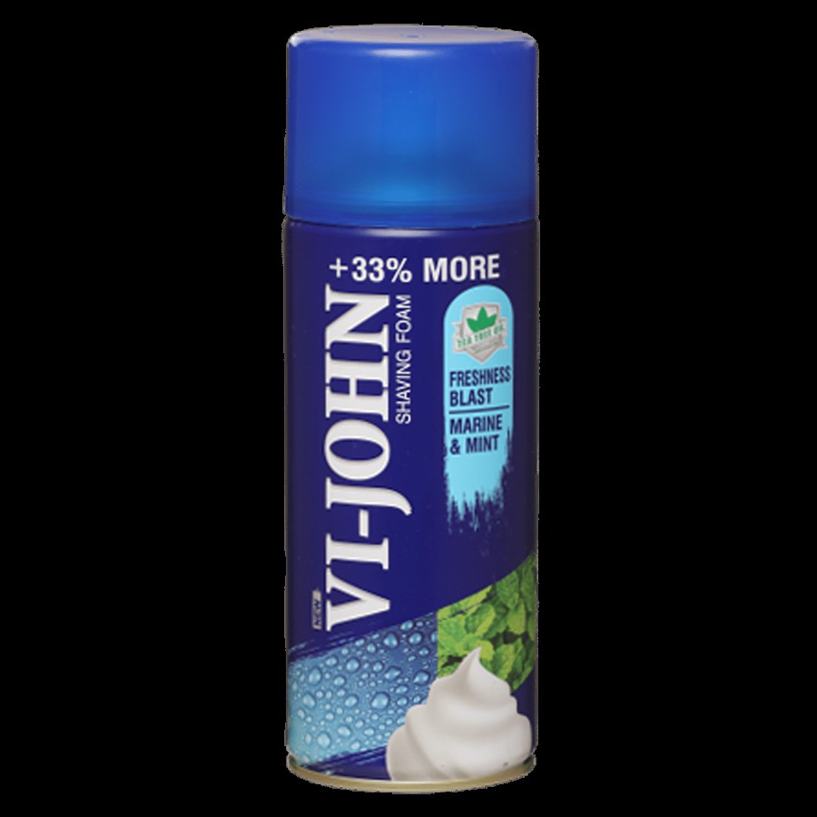 VI-JOHN  Shaving Foam Mint Marine