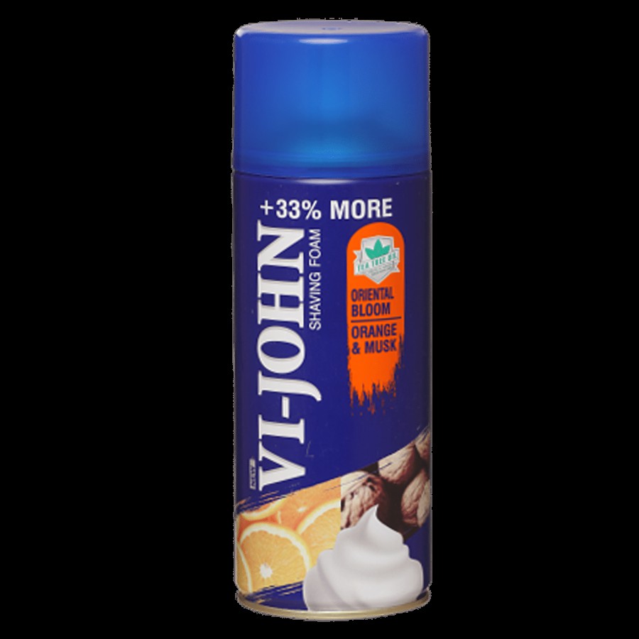 VI-JOHN  Shaving Foam Musk Orange