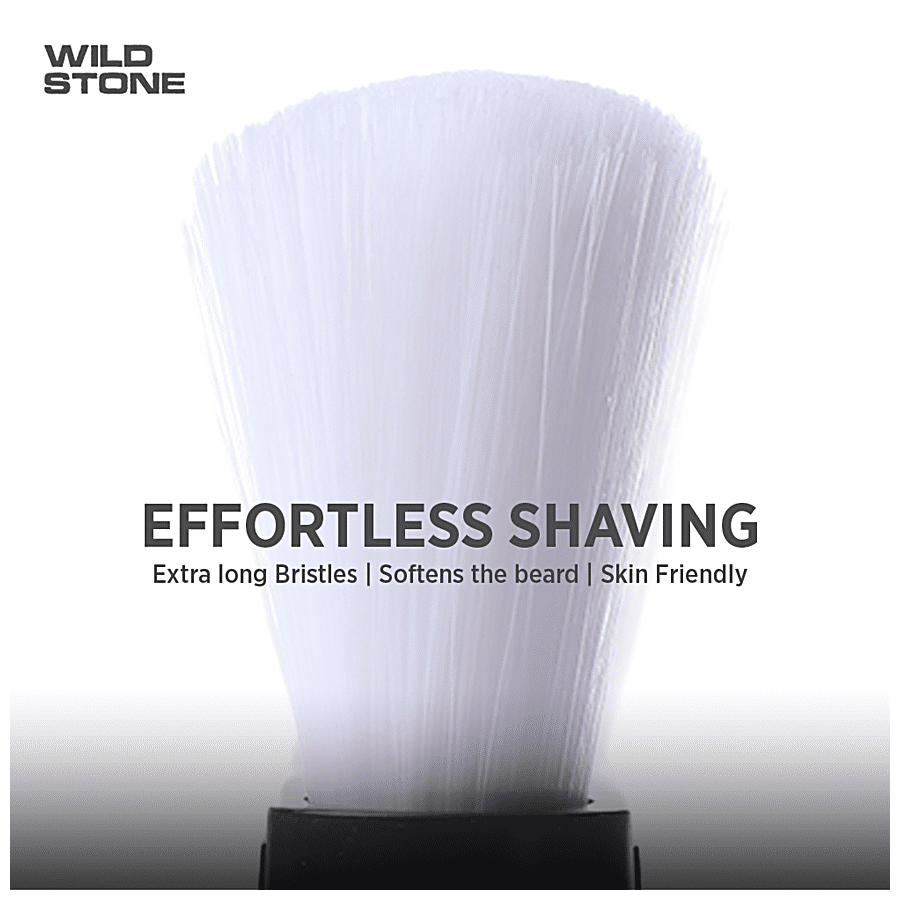 Wild Stone Shaving Brush - With Extra Long Bristles