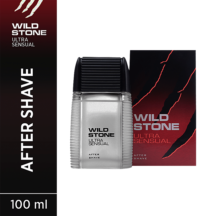 Wild Stone Ultra Sensual After Shave Lotion - Provides Moisturisation