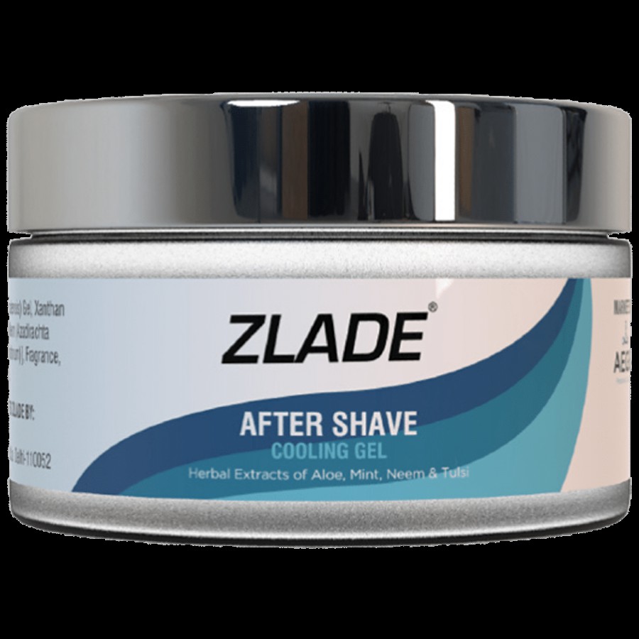 ZLADE Aftershave Cooling Gel - Soothes Razor Burns & Repairs Skin