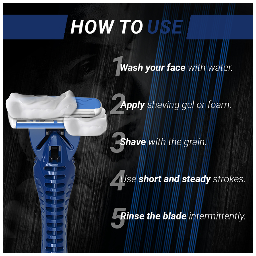 Zlade Armour III Triple-Blade Razor For Men