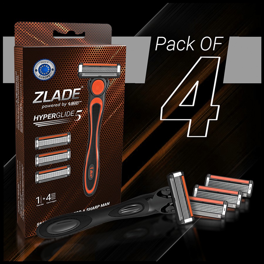 Zlade HyperGlide5 Advanced Shaving System For Men