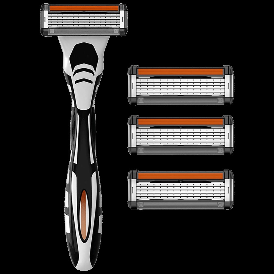 Zlade HyperGlide5 Pro Shaving System For Men - Hassle Free Shave