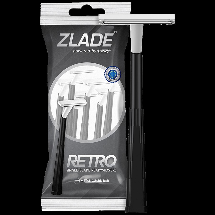 Zlade Retro Single-Blade Shaving Razor For Men - Ready Shavers