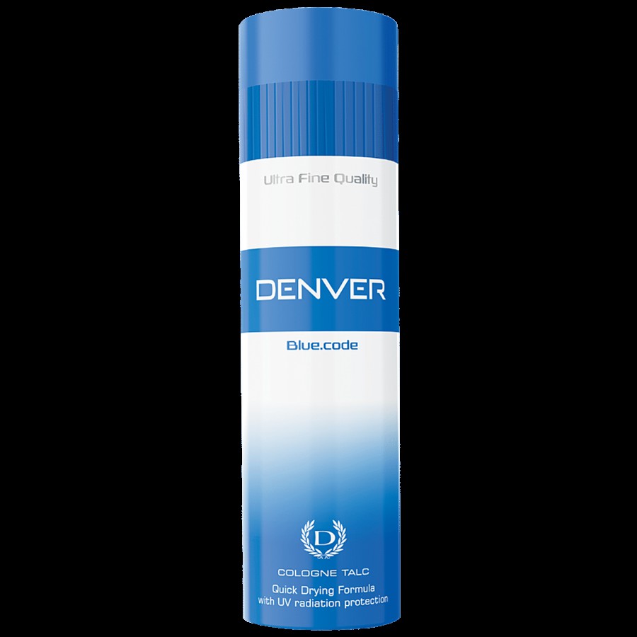 Denver Blue.Code Cologne Talc - Refreshing Fragrance