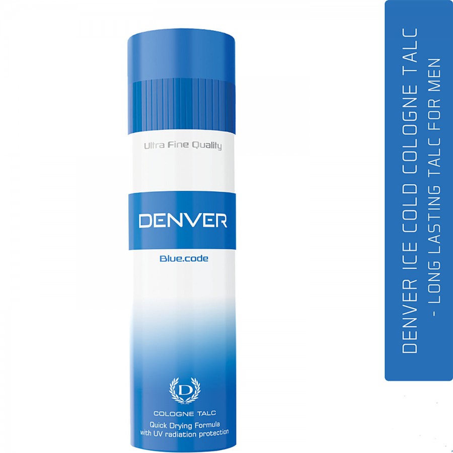 Denver Blue.Code Cologne Talc - Refreshing Fragrance