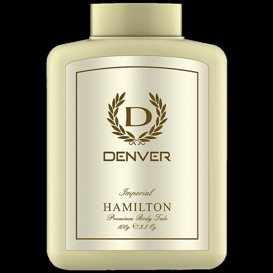 Denver Hamilton Imperial Premium Body Talc - Long-Lasting Fragrance