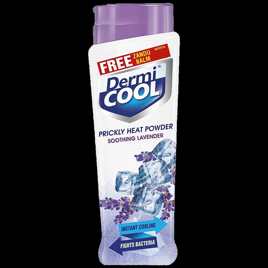 Dermi Cool Prickly Heat Powder Soothing Lavender