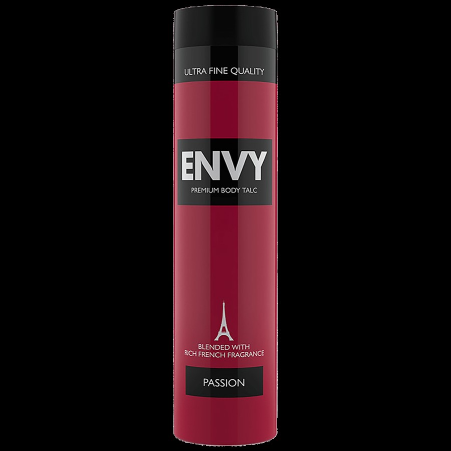 Envy Passion Body Talc - Long-Lasting Fragrance