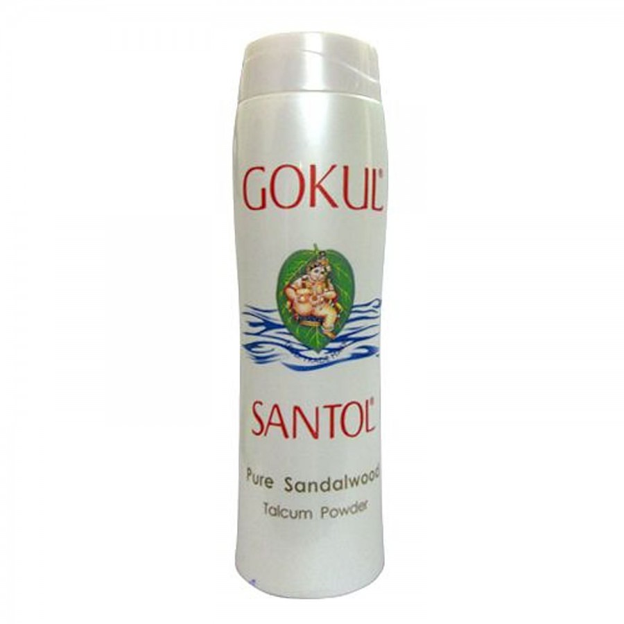 Gokul Santol Talcum Powder - Pure Sandalwood