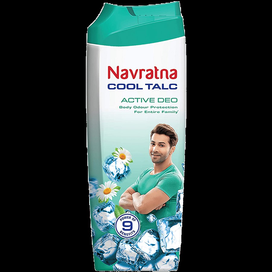 Navratna Cool Talc - Active Deo