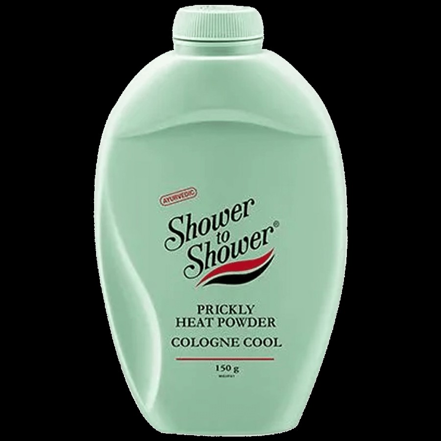 Shower To Shower Prickly Heat Powder - Cologne Cool