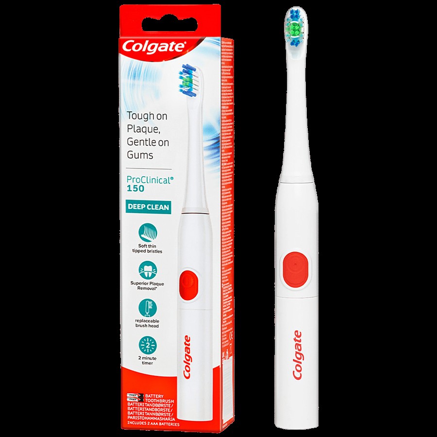 Colgate Battery Powered Toothbrush - ProClinical 150 Sonic