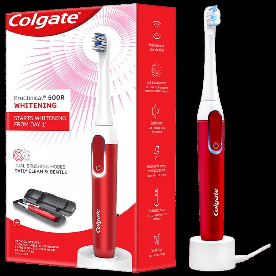 Colgate ProClinical 500R Whitening Rechargeable Electric Toothbrush