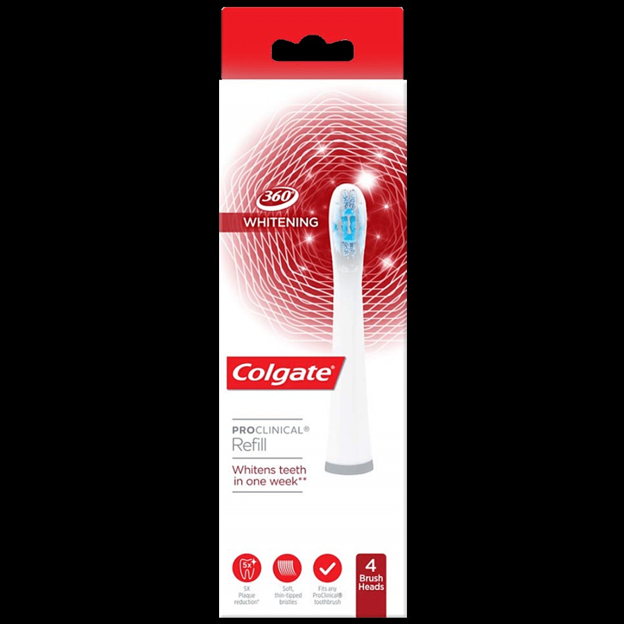 Colgate ProClinical Electric Toothbrush Replacement Heads - Fits All Colgate ProClinical