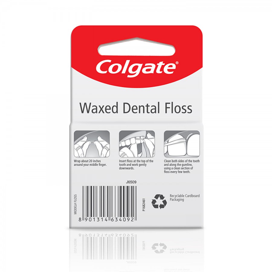 Colgate Total Waxed Dental Floss - 50 m