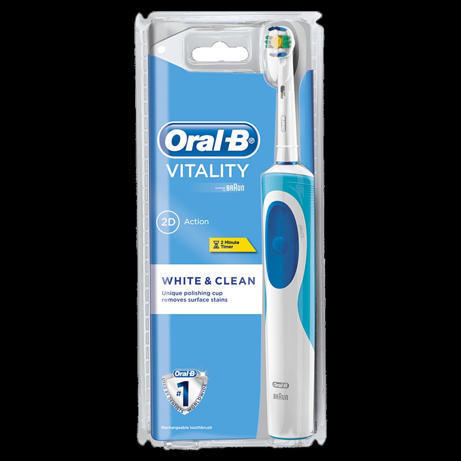 Oral-B Vitality White and Clean Electric Rechargeable Toothbrush