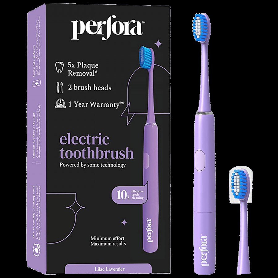 Perfora Electric Toothbrush - Lilac Lavender