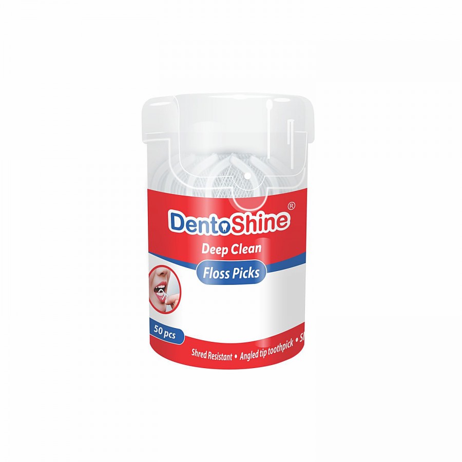 Dentoshine   Deep Clean Floss Pick