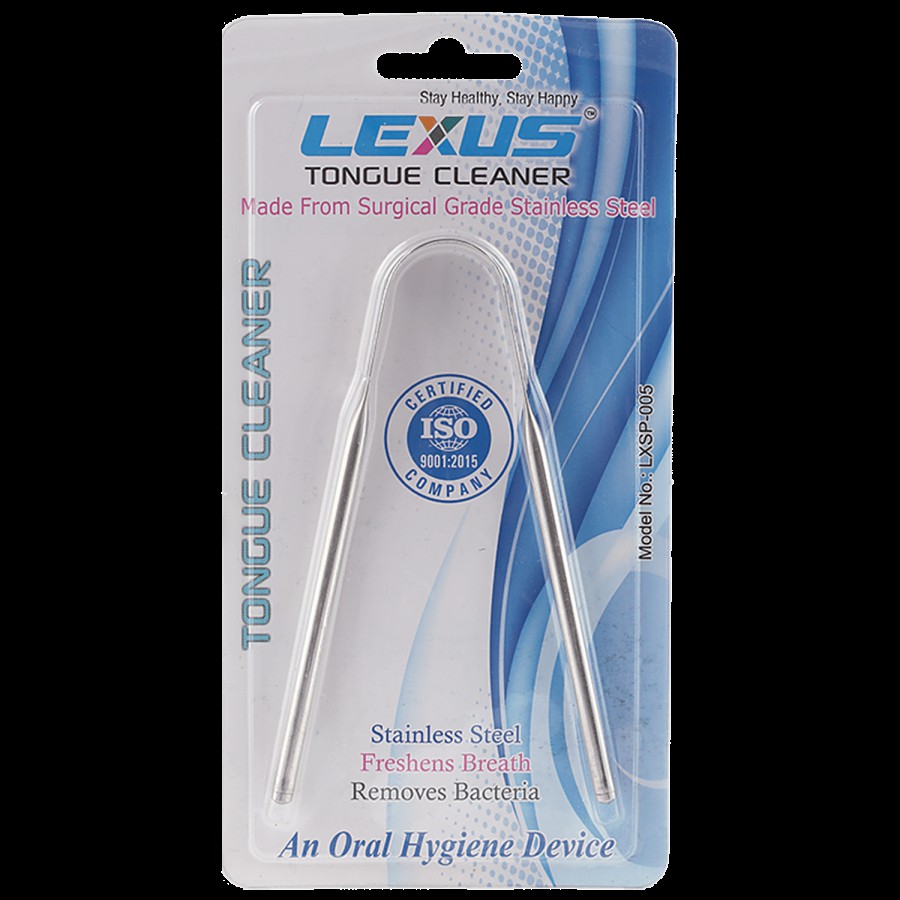 Lexus Tongue Cleaner - Stainless Steel 005