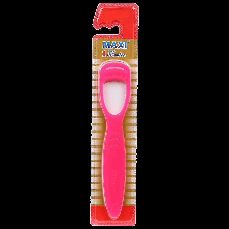 MAXI 1 Number Tongue Cleaner - Helps To Maintain Oral Hygiene