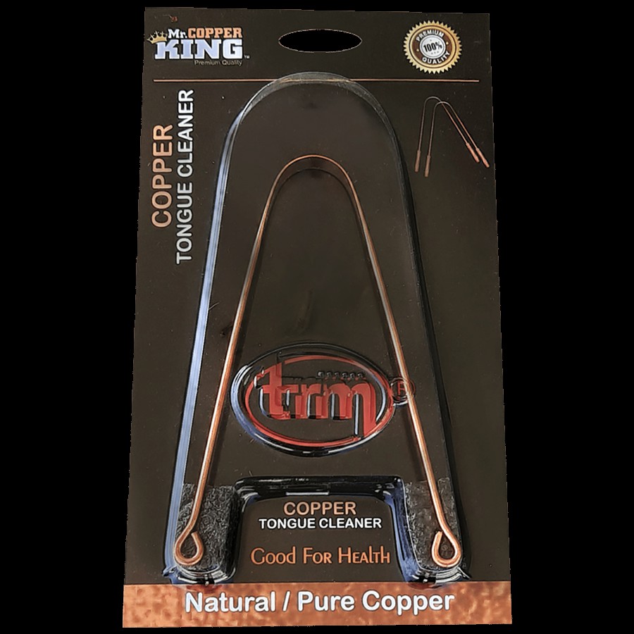 Mr. Copper Classic Tongue Cleaner - Copper